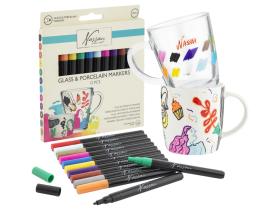 Glas & porslinspennor 12-pack