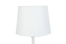 Lampskärm rund 16x20x15 cm (vit)