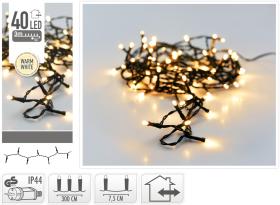 Ljusslinga 40 LED utomhus