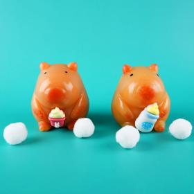 Squeeze fidgetleksak - Capybara