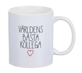 Mugg - V&auml;rldens b&auml;sta kollega