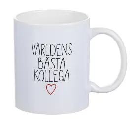 Mugg - V&auml;rldens b&auml;sta kollega