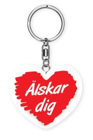 Nyckelring i tr&auml;