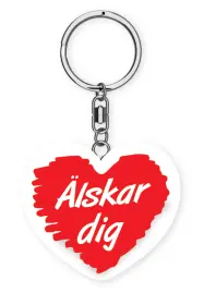Nyckelring i tr&auml;