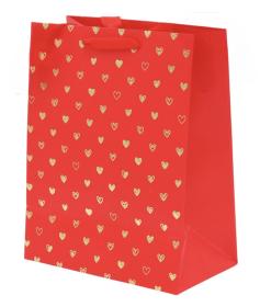 Presentp&aring;se r&ouml;d 23cm - Hj&auml;rtan