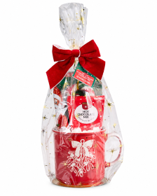 Stor julmugg med varm chokladmix (Mistel)
