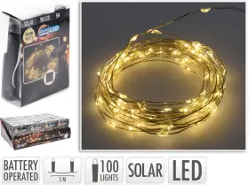 Ljusslinga 100xLED - solcell