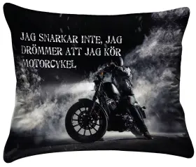 Örngott- Drömmen om motorcykel