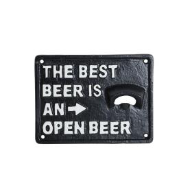 Gjutjärnsskylt "BEST BEER"
