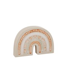 Regnbåge med hjärtan