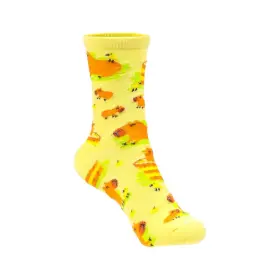 Strumpor i tub - Capybara (Gul)