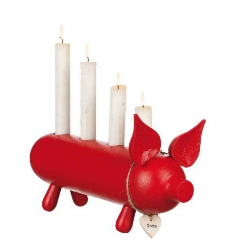Adventsljustake -Gris (Röd) - Köp billigt online hos Varuhus1