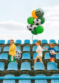 Folieballong 35cm -fotboll