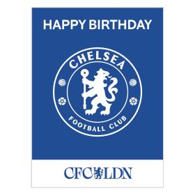 F&ouml;delsedagskort Chelsea