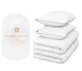 T&auml;cke & kudde -Hotelldr&ouml;m