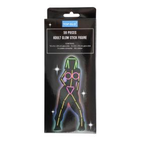 Glow in the dark stickers -Siluett