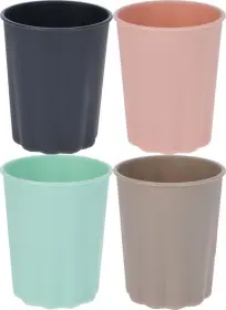 Plastmuggar i 4-pack