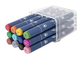 Dubbelspetsade pennor 12st