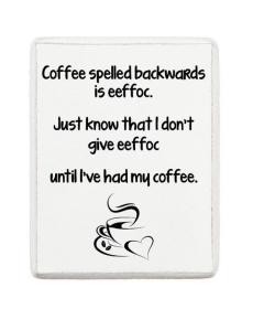 Kylsk&aring;psmagnet - coffee/eeffoc
