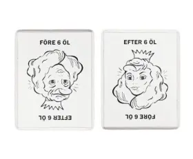 Kylsk&aring;psmagnet -f&ouml;re/efter 6 &ouml;l