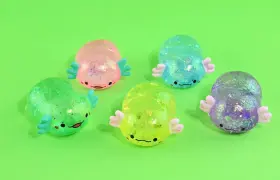 Glittrigt kl&auml;mdjur - Axolotl