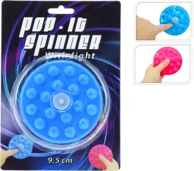 Pop It Spinner med ljus