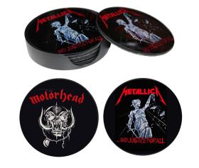 Glasunderl&auml;gg 4-pack METALLICA/MOT&Ouml;RHEAD
