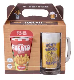 &Ouml;lglas och potatisstavar - Originalsmak