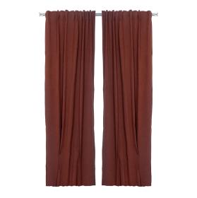 Gardinl&auml;ngder 2-pack - Elin rost/svart