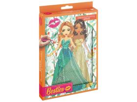 Anteckningsblock -Diamond Painting (kl&auml;nningar)