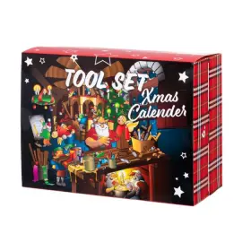 Verktygsl&aring;da adventskalender