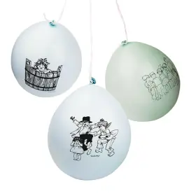 Ballonger i 6-pack -Bullerbyn