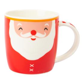 R&ouml;d mugg -Glad tomte