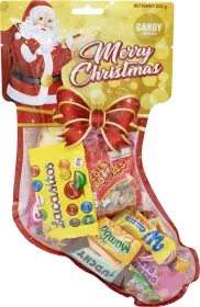 Julstrumpa med godis 223g