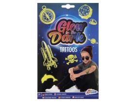Glow in the dark -Tattoos bl&aring;