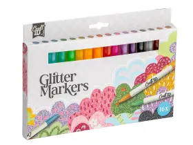 Glitterpennor 16-pack