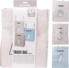 Återvinningspåsar 3-pack