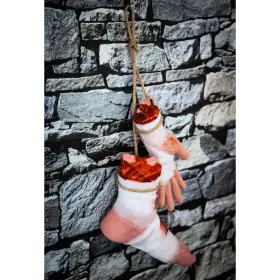 Halloweendekoration H&auml;ngande fot och hand