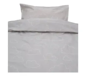 B&auml;ddset med moln (Beige)