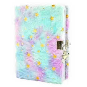 Fluffig Dagbok med stjärnor