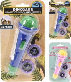 Projektorficklampa - Dinosaurie