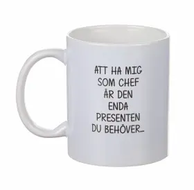 Mugg - Att ha mig som CHEF
