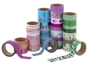 Washi tape 40 rullar i box