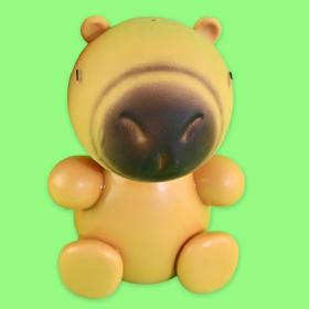 Squeeze Capybara med uppbl&aring;sbart huvud