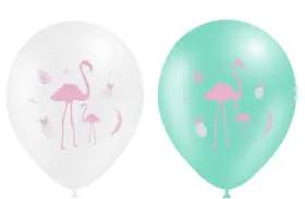 Ballonger 8-pack FLAMINGO