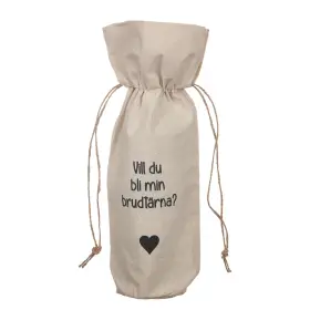 Presentp&aring;se f&ouml;r flaska -Vill du bli min brudt&auml;rna?