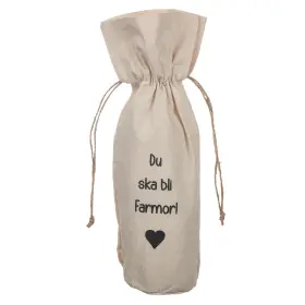 Presentp&aring;se f&ouml;r flaska - Du ska bli Farmor!