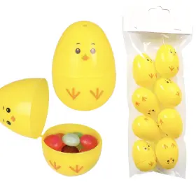 Sm&aring; p&aring;sk&auml;gg i 8-pack - Kycklingar