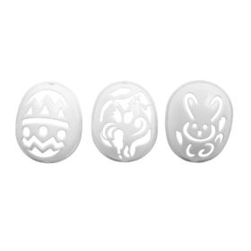 Stenciler till &auml;gg 3-pack