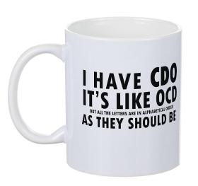Porslinsmugg - I have CDO